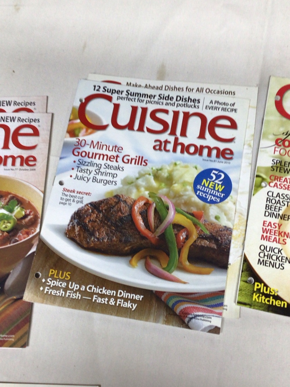 : Summertime Meals Cookbook cuisine lot of 19 plus 3 extra dessert books - Picture 5 of 15